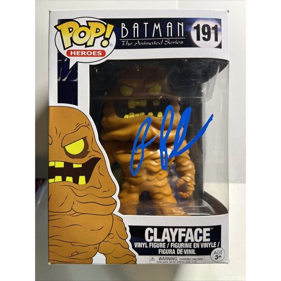 2017 Ron Perlman Clayface #191 Signed Funko Pop Retired Autograph Vaulted Figure - Picture 1 of 6